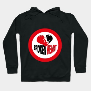 Broken Heart Sign Hoodie